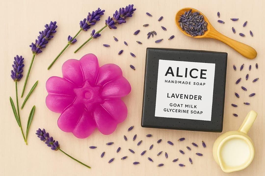 Alice Lavender Goat Milk Handmade Glycerine Soap